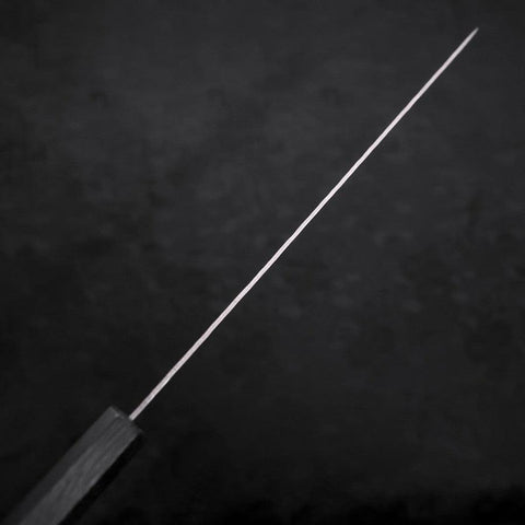 Sujihiki AUS-10 Tsuchime Damascus Dark Blue Urushi Handle 240mm (9.4”)