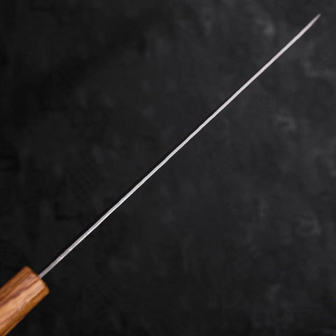 Sujihiki AUS-10 Tsuchime Damasco Mango de Roble 240mm