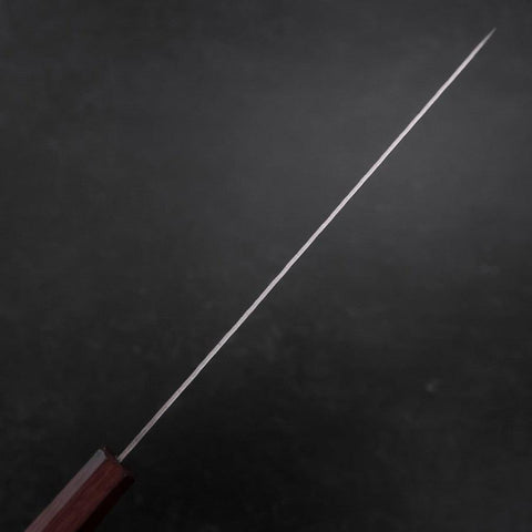 Sujihiki AUS-10 Tsuchime Damasco Mango Urushi Morado 240 mm