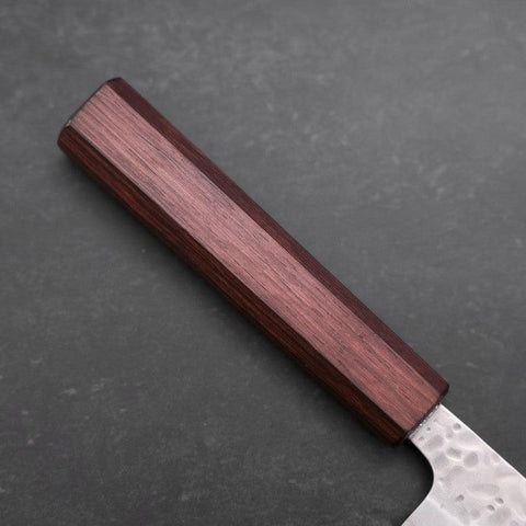 Sujihiki AUS-10 Tsuchime Damasco Mango Urushi Morado 240 mm