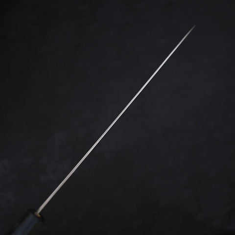 Sujihiki AUS-10 Damasco Ondulado Mango Urushi Azul Oscuro 240 mm