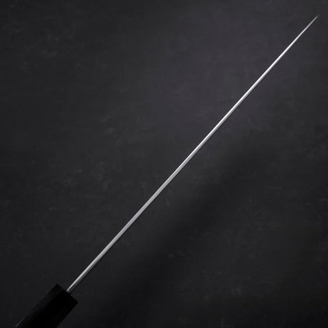Sujihiki Blue Steel #1 Kasumi Buffalo Ebony Handle 270mm (10.6”)-[Musashi]-[Japanese-Kitchen-Knives]