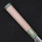 Sujihiki Blue Super Polished Maple Green Handle 270mm-[Musashi]-[Japanese-Kitchen-Knives]