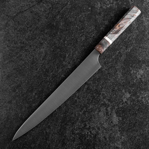 Sujihiki Blue Super Pulido Mango de Arce 270mm