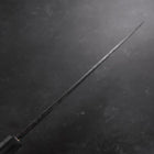 Sujihiki Blue Steel #2 Kurouchi Dark Blue Urushi Handle 210mm (8.3”)-[Musashi]-[Japanese-Kitchen-Knives]