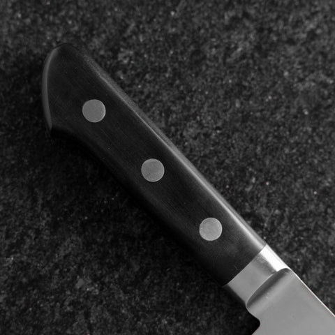 Sujihiki Molybdenum Polished Western Black Handle 210mm (8.3”)-[Musashi]-[Japanese-Kitchen-Knives]