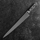Sujihiki Molybdenum Polished Western Black Handle 270mm (10.6”)-[Musashi]-[Japanese-Kitchen-Knives]