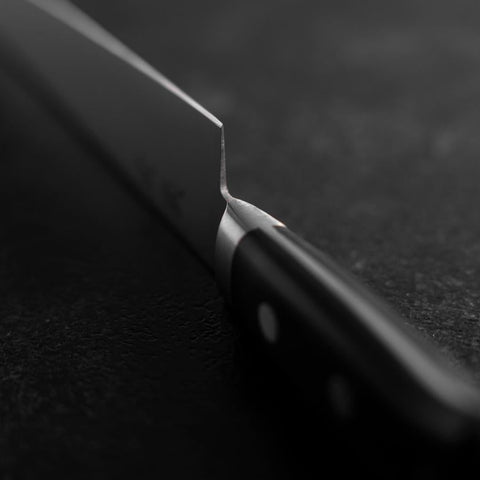 Sujihiki Molybdenum Polished Western Black Handle 270mm (10.6”)-[Musashi]-[Japanese-Kitchen-Knives]