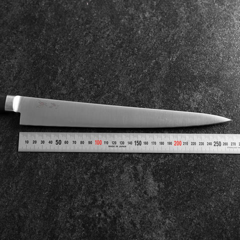 Sujihiki Molybdenum Polished Western Black Handle 270mm (10.6”)-[Musashi]-[Japanese-Kitchen-Knives]