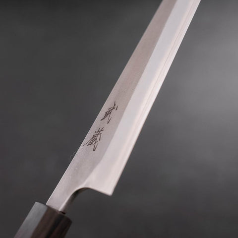 Sujihiki SKD11 Nashiji Ebony Handle 240mm-[Musashi]-[Japanese-Kitchen-Knives]
