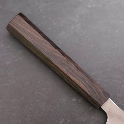 Sujihiki SKD11 Nashiji Ebony Handle 240mm-[Musashi]-[Japanese-Kitchen-Knives]