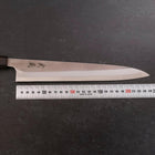 Sujihiki SKD11 Nashiji Ebony Handle 240mm-[Musashi]-[Japanese-Kitchen-Knives]