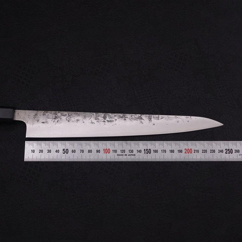 Sujihiki SLD Nashiji Washi Mango de Ébano con Cuerno de Búfalo 240mm