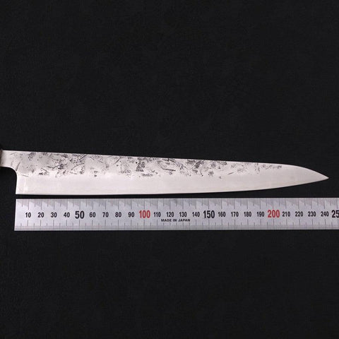 Sujihiki SLD Nashiji Washi Mango de Magnolia con Cuerno de Búfalo 240mm