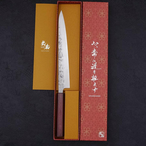 Sujihiki SLD Nashiji Washi Mango Urushi Morado 240mm