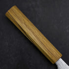 Sujihiki SLD Wave Damascus Oak Handle 240mm-[Musashi]-[Japanese-Kitchen-Knives]