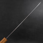 Sujihiki SLD Wave Damascus Yaki Urushi Handle 240mm (9.4”)-[Musashi]-[Japanese-Kitchen-Knives]