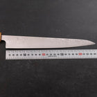 Sujihiki SLD Wave Damascus Yaki Urushi Handle 240mm-[Musashi]-[Japanese-Kitchen-Knives]