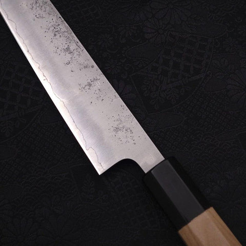 Sujihiki Silver Steel #3 Nashiji Buffalo Magnolia Handle Handle 240mm (9.4”)