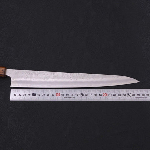 Sujihiki Silver Steel #3 Nashiji Mango Sumi Urushi 270mm