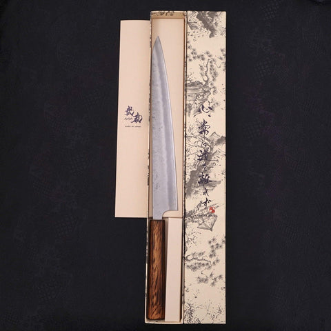 Sujihiki Silver Steel #3 Nashiji Mango Sumi Urushi 270mm
