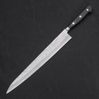 Sujihiki Silver Steel #3 Nashiji Western Handle 270mm (10.6”)-[Musashi]-[Japanese-Kitchen-Knives]