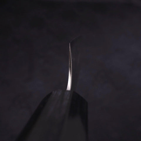 Sujihiki Silver Steel #3 Pulido Mango de Magnolia con Cuerno de Búfalo 240mm