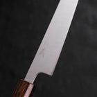 Sujihiki Stainless Clad Blue Super Polished Sumi Urushi Handle 240mm-[Musashi]-[Japanese-Kitchen-Knives]