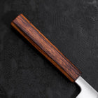 Sujihiki Stainless Clad Blue Super Polished Sumi Urushi Handle 240mm-[Musashi]-[Japanese-Kitchen-Knives]