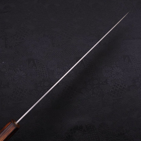 Sujihiki Stainless Clad Blue Super Polished Sumi Urushi Handle 270mm-[Musashi]-[Japanese-Kitchen-Knives]