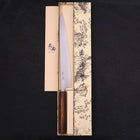 Sujihiki Stainless Clad Blue Super Polished Sumi Urushi Handle 270mm-[Musashi]-[Japanese-Kitchen-Knives]