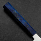 Sujihiki VG-10 Damascus Blue Birch Handle 240mm (9.4”)-[Musashi]-[Japanese-Kitchen-Knives]