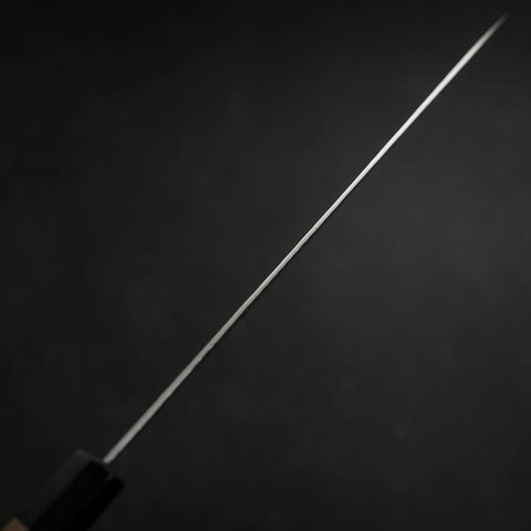 Sujihiki VG-10 Tsuchime Damascus Walnut Handle 240mm-[Musashi]-[Japanese-Kitchen-Knives]