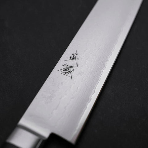 Sujihiki VG-5 Damascus Black Western Handle 235mm-[Musashi]-[Japanese-Kitchen-Knives]