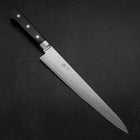 Sujihiki VG-5 Damascus Black Western Handle 235mm-[Musashi]-[Japanese-Kitchen-Knives]