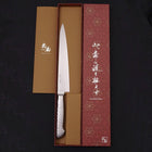 Sujihiki VG-5 Polished Western Handle 210mm (8.3”)-[Musashi]-[Japanese-Kitchen-Knives]