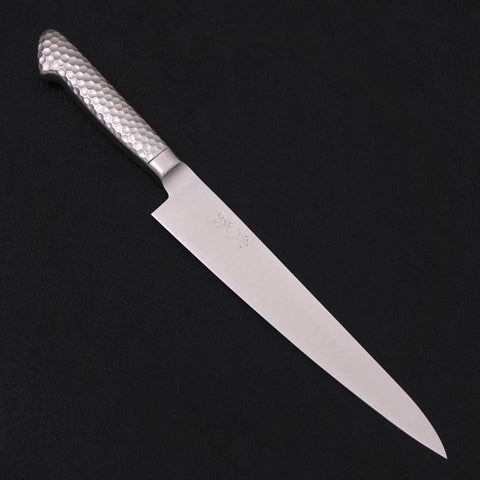 Sujihiki VG-5 Polished Western Handle 210mm (8.3”)-[Musashi]-[Japanese-Kitchen-Knives]