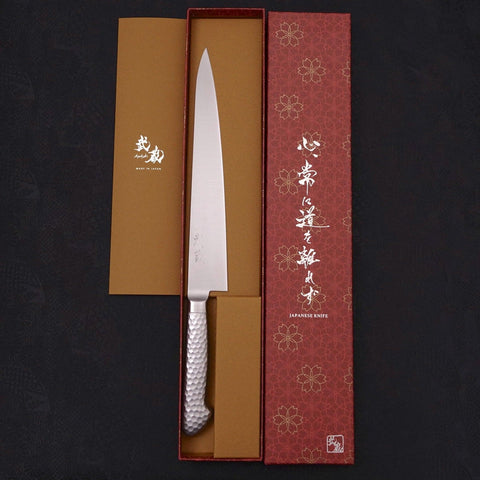 Sujihiki VG-5 Polished Western Handle 240mm (9.4”)