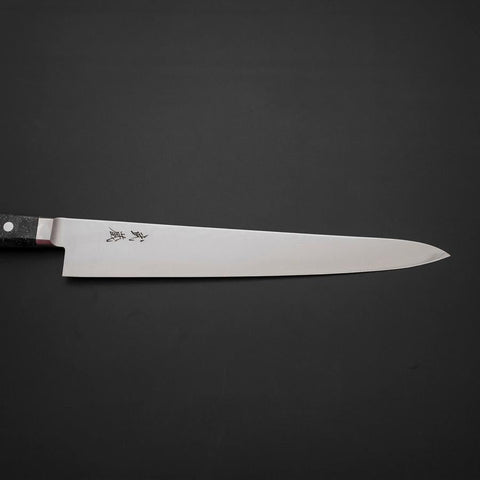 Sujihiki VG-5 Tsuchime Western Black Marble Handle 270mm (10.6”)-[Musashi]-[Japanese-Kitchen-Knives]