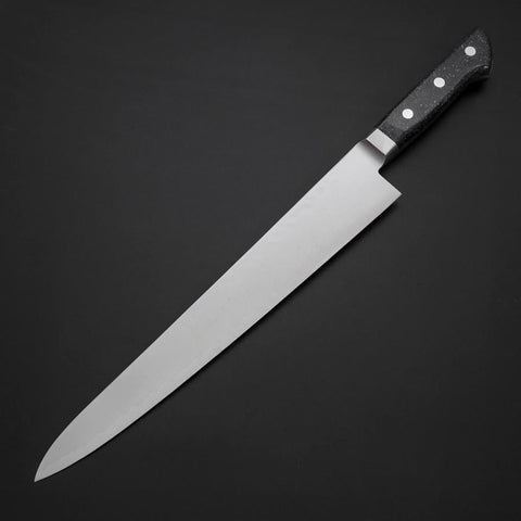 Sujihiki VG-5 Tsuchime Western Black Marble Handle 270mm-[Musashi]-[Japanese-Kitchen-Knives]