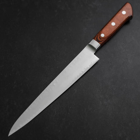 Sujihiki VG-5 Tsuchime Western Handle 210mm (8.3”)-[Musashi]-[Japanese-Kitchen-Knives]