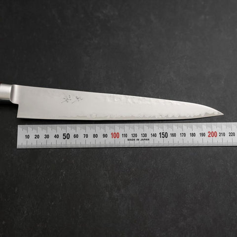 Sujihiki VG-5 Tsuchime Western Handle 210mm (8.3”)-[Musashi]-[Japanese-Kitchen-Knives]