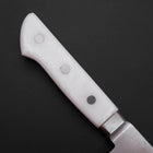 Sujihiki VG-5 Tsuchime Western White Marble Handle 240mm (9.4”)-[Musashi]-[Japanese-Kitchen-Knives]