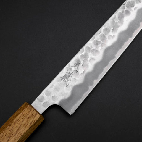 Sujihiki White Steel #2 Tsuchime Yaki Urushi Handle 240mm (9.4”)