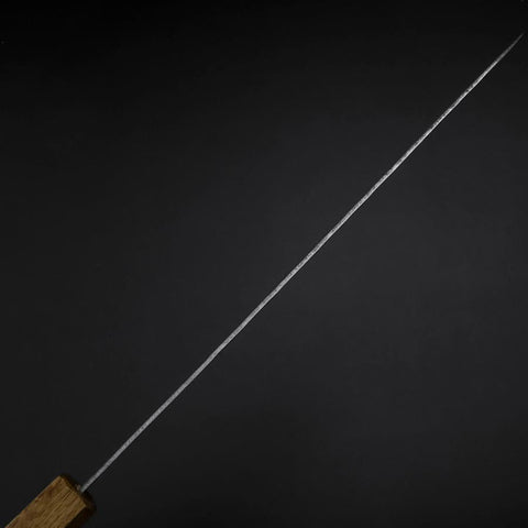 Sujihiki White Steel #2 Tsuchime Mango Yaki Urushi 240 mm