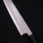 Sujihiki White Steel #1 Stainless Clad Buffalo Magnolia Handle 240mm-[Musashi]-[Japanese-Kitchen-Knives]
