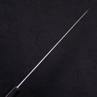 Sujihiki White Steel #1 Stainless Clad Buffalo Magnolia Handle 240mm-[Musashi]-[Japanese-Kitchen-Knives]