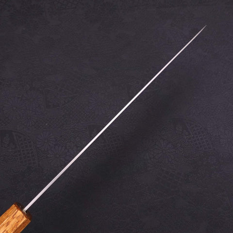 Sujihiki White Steel #1 Yaki Urushi Handle 240mm-[Musashi]-[Japanese-Kitchen-Knives]