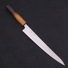 Sujihiki White Steel #1 Yaki Urushi Handle 240mm-[Musashi]-[Japanese-Kitchen-Knives]