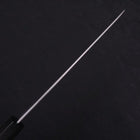 Sujihiki White Steel #2 Super Polished Buffalo Ebony Handle 170mm-[Musashi]-[Japanese-Kitchen-Knives]